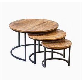 R.D. round coffee table set of 3  RDI-172